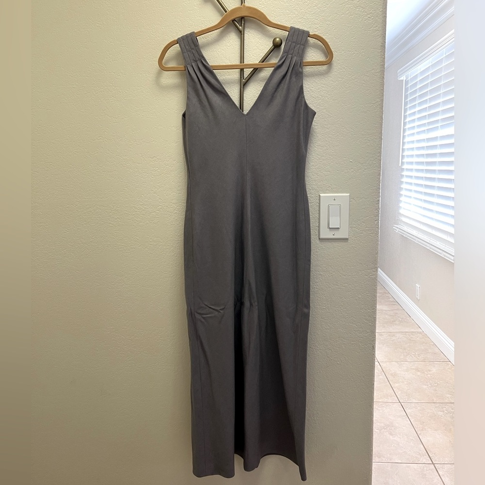 Susan Lazar gray dress, size 4.